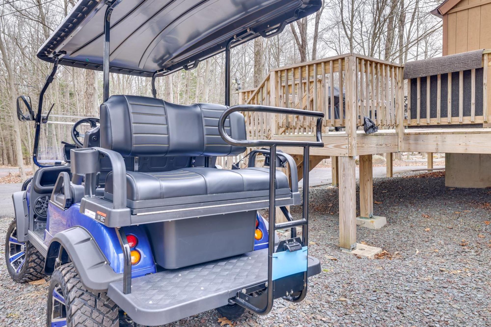 Bear Den Rustic Pocono Lake Home With Game Room! Luaran gambar